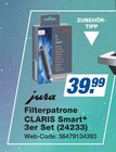 Filterpatrone CLARIS Smart+ 3er Set Angebote von jura bei expert Lüneburg für 39,99 €