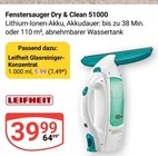 Fenstersauger Dry & Clean 51000 im Angebot bei GLOBUS in Rüsselsheim Fenstersauger Dry & Clean 51000 Angebote von Leifheit bei GLOBUS Rüsselsheim für 39,99 €
