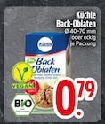 Back-Oblaten Ă 40â70 mm im EDEKA Prospekt Back-Oblaten Ă 40â70 mm von KĂŒchle im aktuellen EDEKA Prospekt fĂŒr 0,79 âŹ