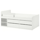 Juniorbettges+Aufb/Stützbr/Fedhlzra weiß von SLÄKT / NATTAPA im aktuellen IKEA Prospekt für 296,99 €