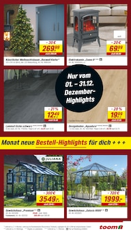 Weihnachtsbaum im aktuellen toom Baumarkt Prospekt (Ulm) Weihnachtsbaum im toom Baumarkt Prospekt "Respekt, wer's selber macht." mit 12 Seiten (Ulm)