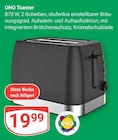 Aktuelles Toaster Angebot bei GLOBUS in Duisburg ab 19,99 €