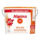 Wand- und Deckenfarbe DIN-EN Innenfarbe Angebote von Alpina bei OBI Wuppertal für 34,99 €