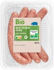 Große Bratwurst vom Schwein von Einfach Bio für 3,29 € bei REWE im Angebot Große Bratwurst vom Schwein von Einfach Bio im aktuellen REWE Prospekt