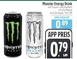 Energy Drink im Angebot bei EDEKA in Passau Energy Drink Angebote von Monster bei EDEKA Passau für 0,79 €