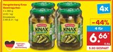 Knax Gewürzgurken bei Netto Marken-Discount im Gerabronn Prospekt für 2,99 €