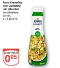 Cremfine oder Cremfine rein pflanzlich im Angebot bei GLOBUS in Halle Cremfine oder Cremfine rein pflanzlich Angebote von Rama bei GLOBUS Halle für 0,95 €