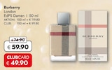 London EdPS Damen Angebote von Burberry bei Travel FREE Görlitz für 49,90 €