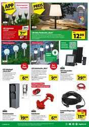 Aktueller Hagebaumarkt Prospekt mit Solar-LED-Lampen, "GENIESSE DIE KRAFT DER SONNE", Seite 13