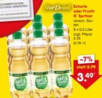 Schorle oder Frucht G‘ Spritzer von StarDrink im aktuellen Netto Marken-Discount Prospekt