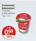 Naturjoghurt von Frankenland im aktuellen V-Markt Prospekt für 0,69 €