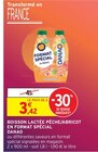 Boisson lactée pêche/abricot en format spécial - DANAO dans le catalogue Intermarché