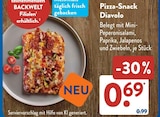 Aktuelle Pizza Angebote bei ALDI SÜD in Karlsruhe Aktuelles Pizza-Snack Diavolo Angebot bei ALDI SÜD in Karlsruhe ab 0,69 €
