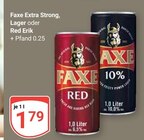 Extra Strong Lager im Angebot bei GLOBUS in Rostock Extra Strong Lager Angebote von FaxE bei GLOBUS Rostock für 1,79 €