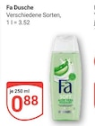 GLOBUS - Dusche Angebot im Prospekt Dusche bei GLOBUS im Prospekt "" für 0,88 €
