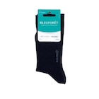 Mi-chaussette femme DUO Jersey Angora - BLEU FORET à 9,97 € dans le catalogue Carrefour