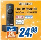 Aktuelles Fire TV Stick HD Angebot bei expert in Gießen ab 24,99 €