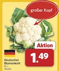 Deutscher Blumenkohl für 1,49 € bei famila Nordwest im Angebot Deutscher Blumenkohl im aktuellen famila Nordwest Prospekt