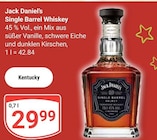 Aktuelle Jack Daniels Angebote bei GLOBUS in Amberg Aktuelles Single Barrel Whiskey Angebot bei GLOBUS in Amberg ab 29,99 €
