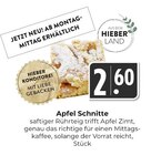 Apfel Schnitte im Angebot bei Hieber in Lörrach Apfel Schnitte Angebote von HIEBER KONDITOREI bei Hieber Lörrach für 2,60 €