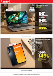 Offre Ordinateur Portable dans le catalogue Carrefour du moment à la page 99