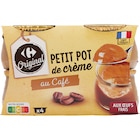 Petits pots de crème - CARREFOUR ORIGINAL à 1,80 € dans le catalogue Carrefour