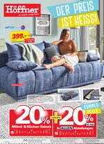 Höffner Prospekt für Krefeld mit 24 Seiten Höffner Prospekt für Krefeld: "DER PREIS IST HEISS!", 24 Seiten, 04.08.2021 - 31.08.2021