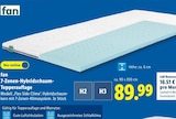 Aktuelles 7-Zonen-Hybridschaum-Topperauflage Angebot bei Lidl in Lörrach ab 89,99 €