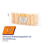 Aktuelles Blätterteiggebäck mit Mandelfüllung Angebot bei Action in Mannheim ab 1,19 €