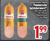 Pommersche Gutsleberwurst von Rügenwalder Mühle im aktuellen EDEKA Prospekt für 1,99 €