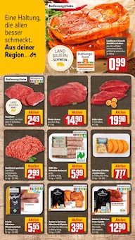 Rindfleisch im REWE Prospekt "Dein Markt" mit 24 Seiten (Heilbronn)