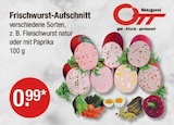 Frischwurst-Aufschnitt Angebote von Metzgerei Ott bei V-Markt Regensburg für 0,99 €