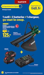 Offre Parkside dans le catalogue Lidl du moment à la page 50