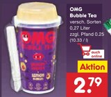 Bubble Tea im Angebot bei Netto Marken-Discount in Friedrichshafen Bubble Tea Angebote von OMG bei Netto Marken-Discount Friedrichshafen für 2,79 €