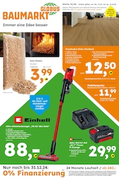 Einhell Angebot im aktuellen Globus-Baumarkt Prospekt auf Seite 1