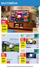 Promos Télévision dans le catalogue "PIQUE-NIQUE" de Carrefour Télévision en promo dans le catalogue Carrefour à la page 76