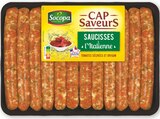 Promo Saucisse à l'italienne tomate origan ou saucisse chorizo ou chipolatas à la provençale Cap Saveurs à 5,99 € dans le catalogue Bi1 à Lavans-lès-Saint-Claude