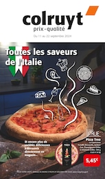 Prospectus Colruyt, "Toutes les saveurs de l'Italie",  pages, 11/09/2024 - 22/09/2024