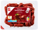 Snack-Salami von K-CLASSIC für 2,22 € bei Kaufland im Angebot Snack-Salami von K-CLASSIC im aktuellen Kaufland Prospekt