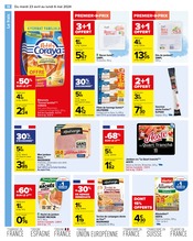 Promos Quart de jambon dans le catalogue "Carrefour" de Carrefour à la page 20