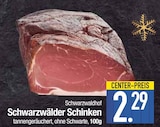 Schwarzwälder Schinken im EDEKA Prospekt Schwarzwälder Schinken von Schwarzwaldhof im aktuellen EDEKA Prospekt für 2,29 €