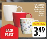 Kaffeebecher Angebote von Gut & Günstig bei EDEKA Zwickau für 3,49 €