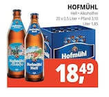 Getränke Hörl Rennertshofen - Hell Angebot im Prospekt Hell bei Getränke Hörl im Rennertshofen Prospekt für 18,49 €