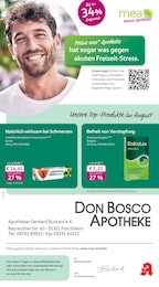 mea - meine apotheke Prospekt für Forchheim mit 4 Seiten mea - meine apotheke Prospekt für Forchheim: "Unsere August-Angebote", 4 Seiten, 01.08.2026 - 31.08.2026