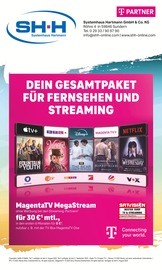 Aktueller Systemhaus Hartmann Elektromärkte Prospekt in Meschede und Umgebung, "DEIN GESAMTPAKET FÜR FERNSEHEN UND STREAMING" mit 8 Seiten, 01.08.2025 - 31.08.2025
