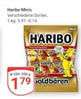 Aktuelle Haribo Angebote bei GLOBUS in Duisburg Aktuelles Minis Angebot bei GLOBUS in Duisburg ab 1,79 €