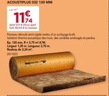 Gedimat Saint-Hilaire-les-Places - Promo Acoustiplus 032 120 mm Promo Acoustiplus 032 120 mm à 11,74 € dans le catalogue Gedimat à Saint-Hilaire-les-Places