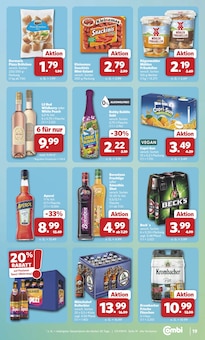 Bier im combi Prospekt "Markt - Angebote" mit 40 Seiten (Aurich)