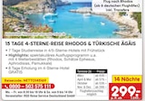 Aktuelles 15 Tage 4-Sterne-Reise Rhodos & Türkische Ägäis Angebot bei Netto Marken-Discount in Bonn ab 299,00 €