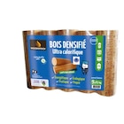 Lot de 5 bûches de bois densifié - WOODSTOCK en promo chez Carrefour Market Montpellier à 4,99 €